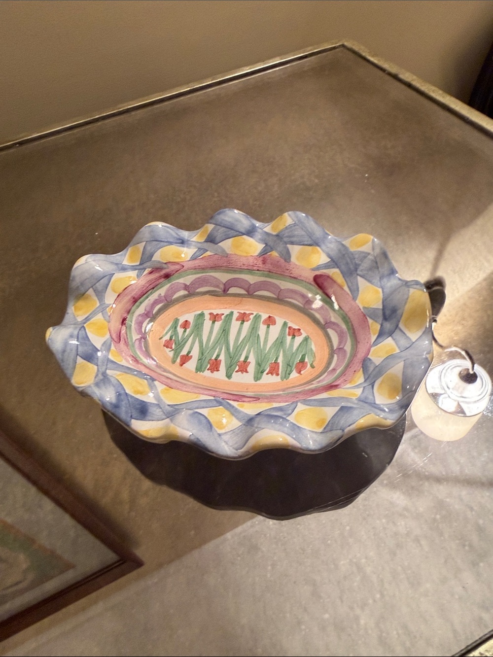 MacKenzie-Childs Aalsmeer Soap Dish – Retired